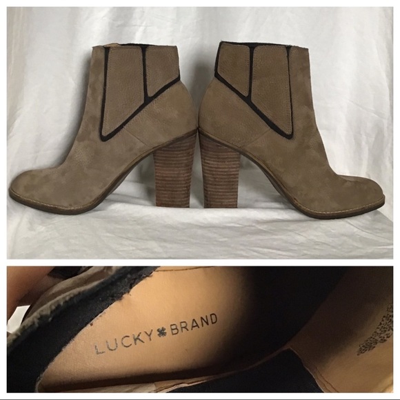 Lucky Brand Leather Maldives Ankle Booties - Picture 4 of 7